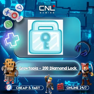 Growtopia - 200 Diamond Lock