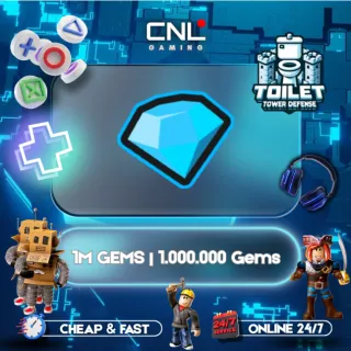 1M GEM Toilet Tower Defense