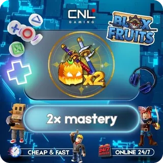 2x mastery [450R] - Blox Fruits