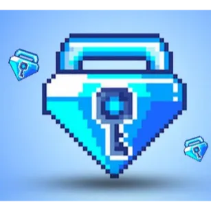 Growtopia - 5x Blue Gem Lock  | Read description before buying