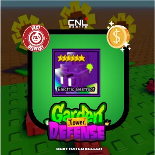 Garden Tower Defense > Electric Beetroot