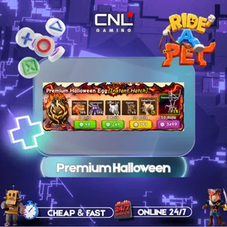 10 Premium Halloween [799R] - Ride a Pet