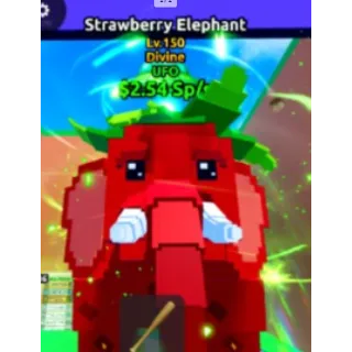 🍓STRAWBERRY ELEPHANT🍓(Money) | DIVINE | lv 150 | 2.82 SP/s