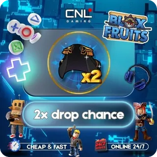 2x drop chance [350R] - Blox Fruits