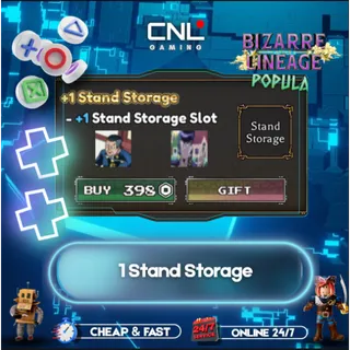 Bizarre Lineage > 1 Stand Storage > 358R