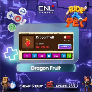 x3 Dragon Fruit [447R] - Ride a Pet