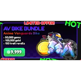 Anime Vanguards - AV Bike Bundle