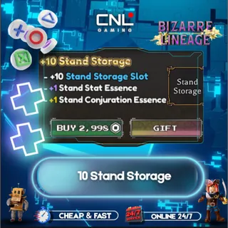 Bizarre Lineage > 10 Stand Storage > 2699R
