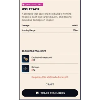 ARC Raiders | Wolfpack - Blueprint