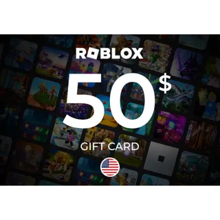 [AUTO DELIVERY] Roblox Giftcard 50 USD - US REGION