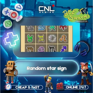 2x Random Star Sign - Bee Swarm Simulator