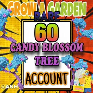 60x Candy Blossom Tree Account