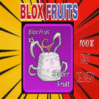 5x spider fruit