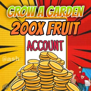 200x 2 QUADRILLION SHECKLES ACCOUNT