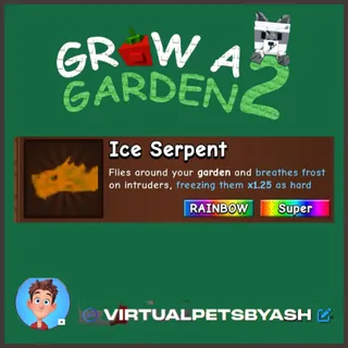 Ice Serpent - Grow A Garden 2
