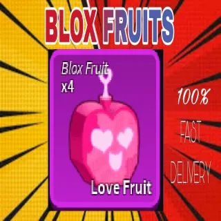 4x love fruit