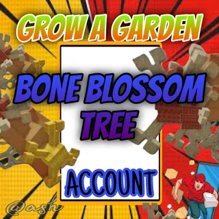 1x Bone Blossom & 1x Sunflower Tree Account