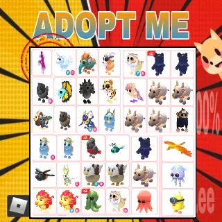 ADOPT ME LEGENDARY PETS