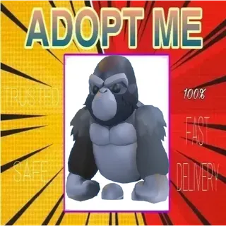 4x Silverback gorilla