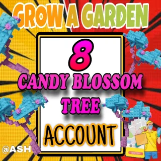 8x Candy Blossom Tree Account 