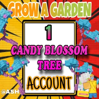 1x Candy Blossom & 1x Bone Blossom & 1x Honeysuckle Tree Account 