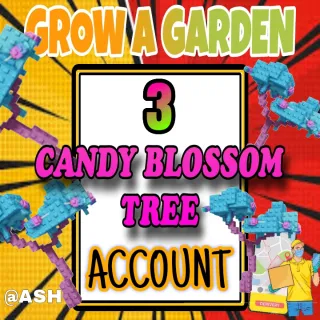3x Candy Blossom Tree Account 