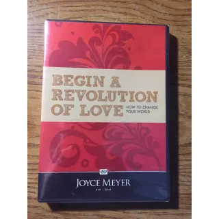 Begin a Revolution of Love - Joyce Meyer (DVD) "How to Change Your World"