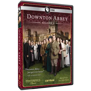 Downton Abbey - Season 2 (DVD) Brand New Sealed