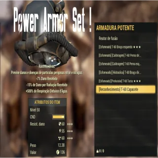 T-60 OVEREATER'S (AP)WEAPON REDUCED