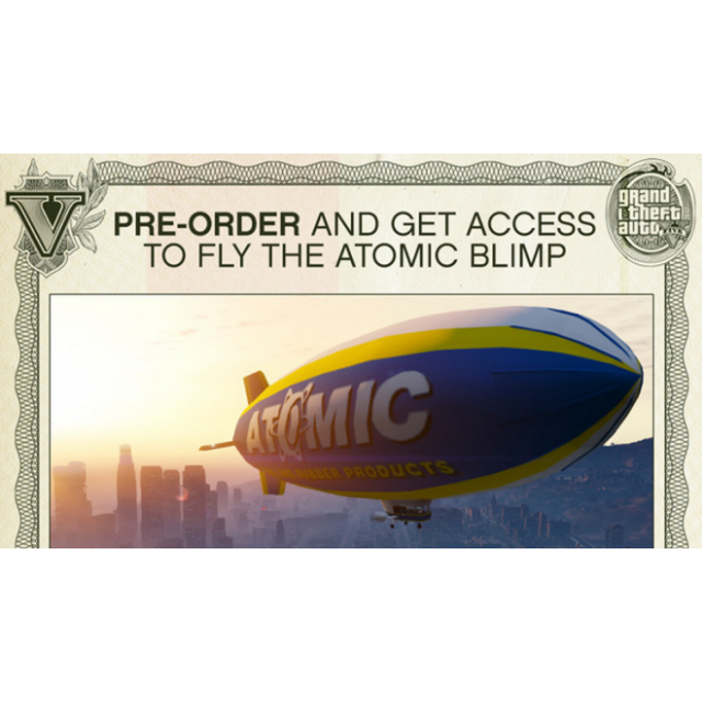 Atomic Blimp DLC in GTA 5 - XBox 360 Juego - Gameflip