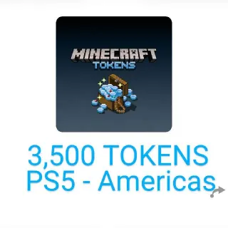 3,500 Minecraft Tokens