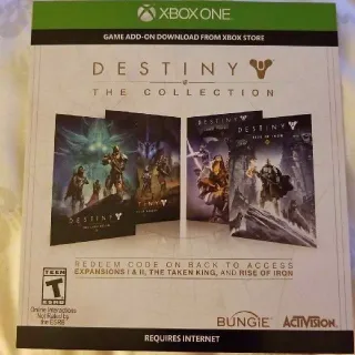 Destiny The Collection DLC