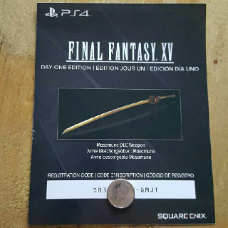 Masamune Dlc Weapon For Final Fantasy Xv Ps4 Games Gameflip