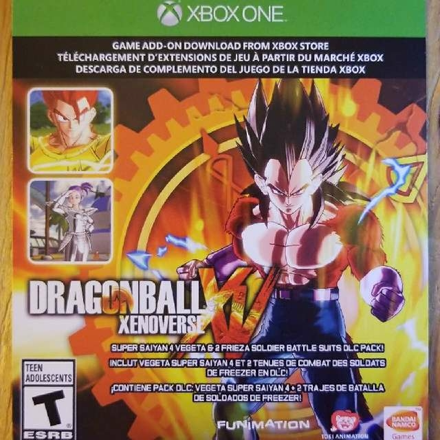Dragon Ball Xenoverse Pre Order Bonus Xbox One Games