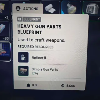 HEAVY GUN PARTS BP