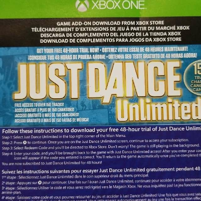 Just Dance Unlimited 48 Hour Trial Xbox One Games Gameflip