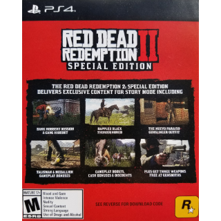 synge Rang New Zealand Red Dead Redemption 2: Special Edition Content - PS4 Games - Gameflip