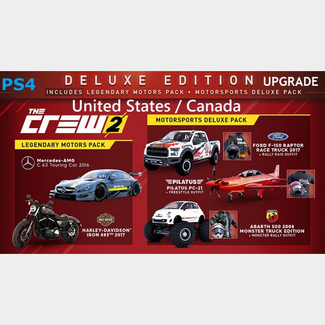 The Crew 2 Deluxe Edition Preorder Bonus Dlc Ps4 Juegos Gameflip