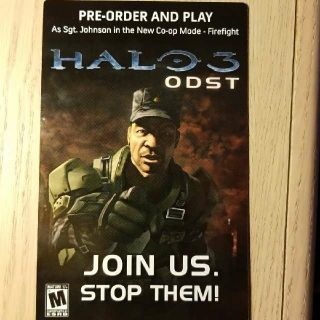 Drop Sgt. Johnson In Firefight (Halo 3 ODST DLC)