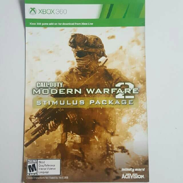 Mw2 Stimulus Map Pack Xbox 360