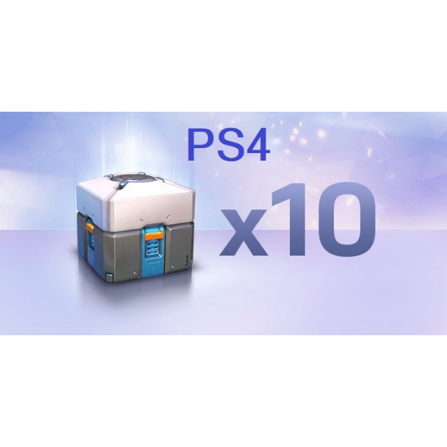 Overwatch Loot Box X 10 Ps4 Games Gameflip