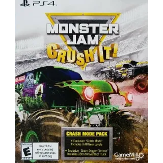 Monster Jam Crush It Crash Mode Pack
