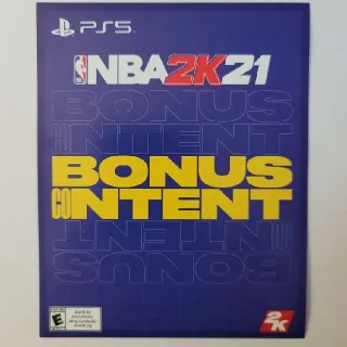NBA 2K21 Bonus Content