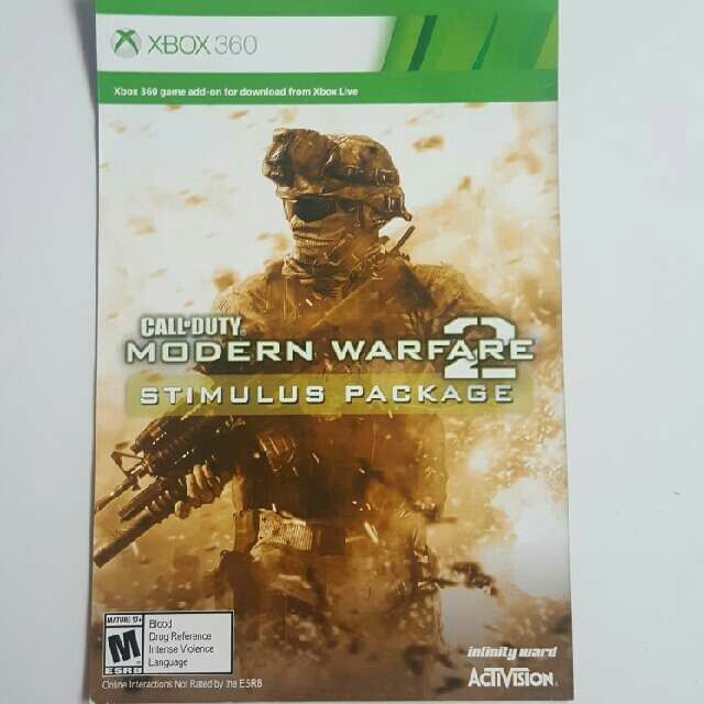 Call Of Duty Modern Warfare 2 Map Pack - Xbox 360 Games - Gameflip