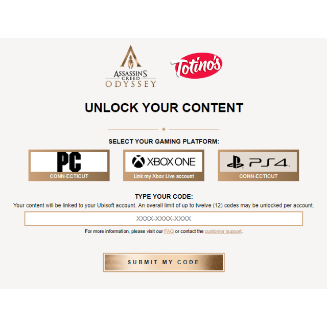 Assassin S Creed Odyssey Totino S Promo Code Ps4 Games Gameflip