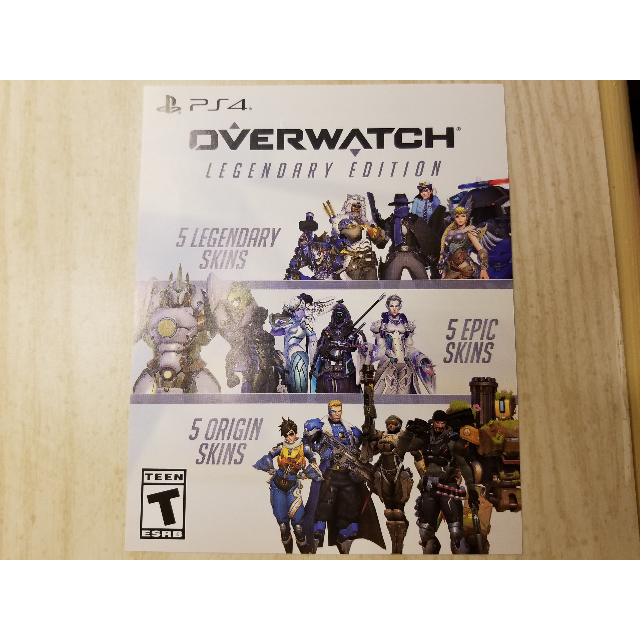 Overwatch Legendary Edition Skins Ps4 Games Gameflip - no mercy overwatch roblox id