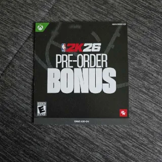 NBA 2K26 Preorder Bonus