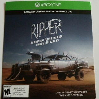 mad max xbox one digital code