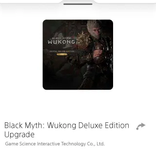 Black Myth Wukong Deluxe Edition Upgrade