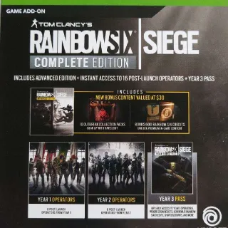 Rainbow Six Siege Complete Edition Upgrade